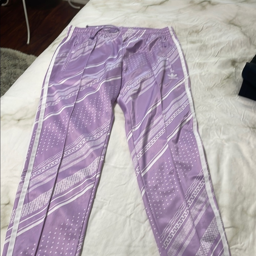 Adidas Lavender Track Pants
